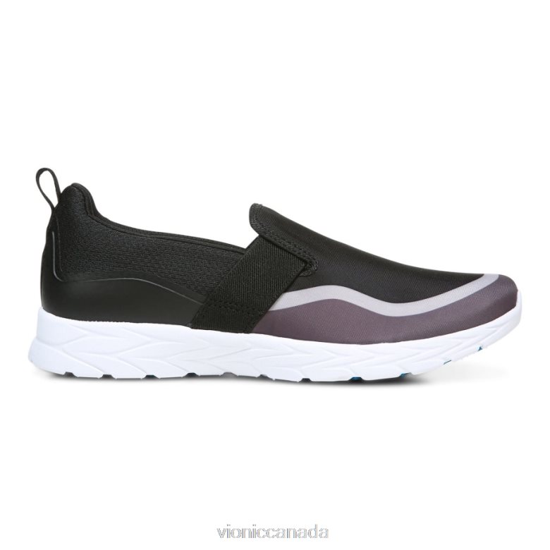 Vionic Nalia Slip on Sneaker 4642661035 Black Grey Vionic canada sale