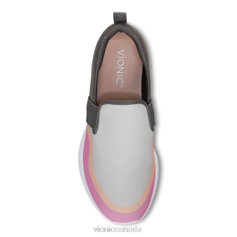 Vionic Nalia Slip on Sneaker 4642661037 Grey Vionic boots canada