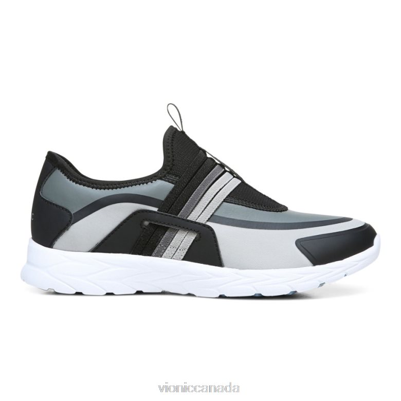 Vionic Vayda Slip On Sneaker 4642661044 Black Grey Vionic canada