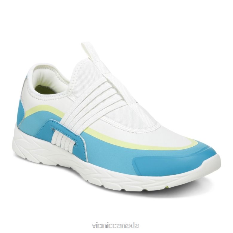 Vionic Vayda Slip On Sneaker 4642661046 Marshmallow Lake Blue Vionic calgary