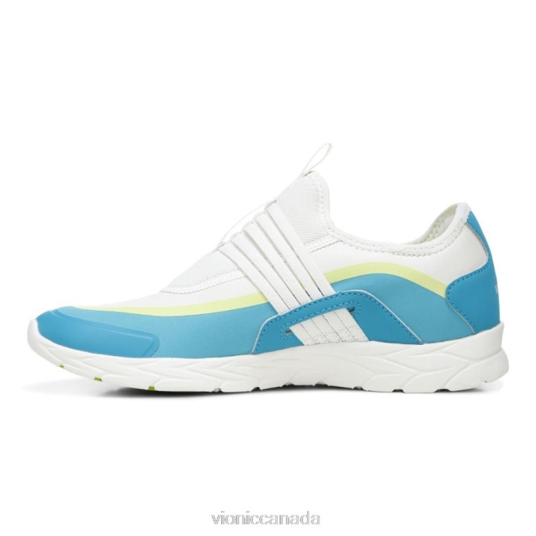 Vionic Vayda Slip On Sneaker 4642661046 Marshmallow Lake Blue Vionic calgary