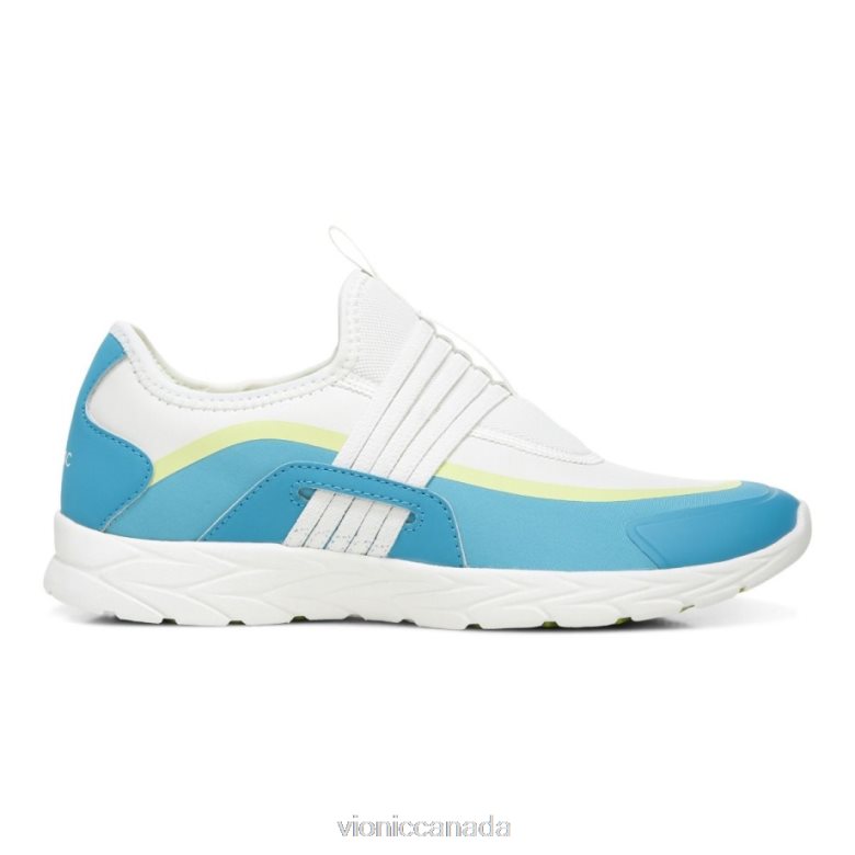 Vionic Vayda Slip On Sneaker 4642661046 Marshmallow Lake Blue Vionic calgary