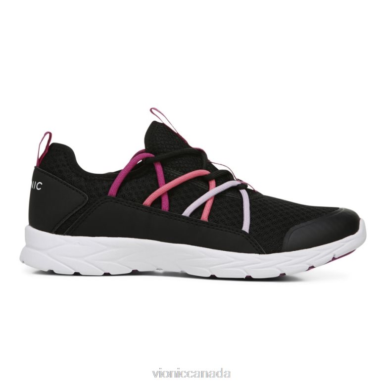 Vionic Zeliya Lace Up Sneaker 4642661005 Black Vionic boots canada