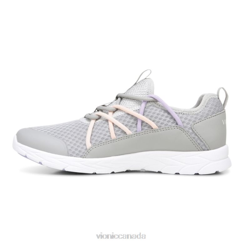 Vionic Zeliya Lace Up Sneaker 4642661008 Grey Vionic sandals canada