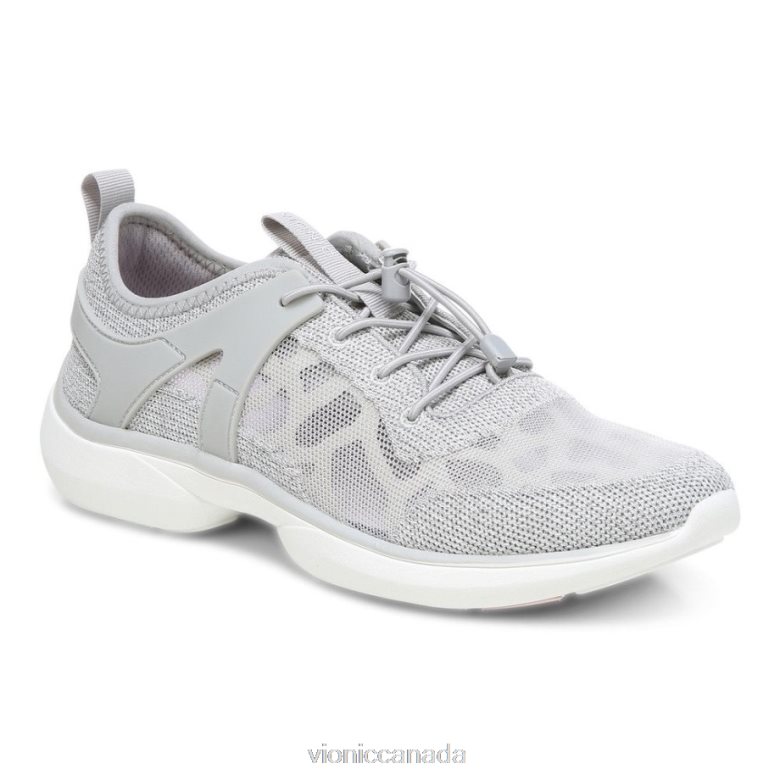 Vionic Amalia Trainer 46426637 Grey Metallic Vionic calgary