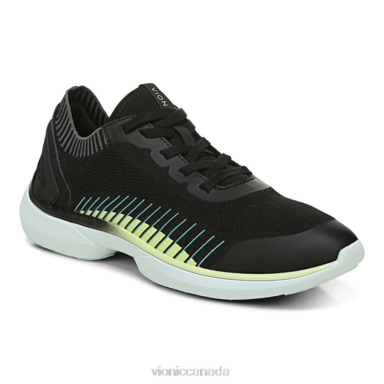 Vionic Embolden Trainer 464266355 Black Pale Lime Vionic canada