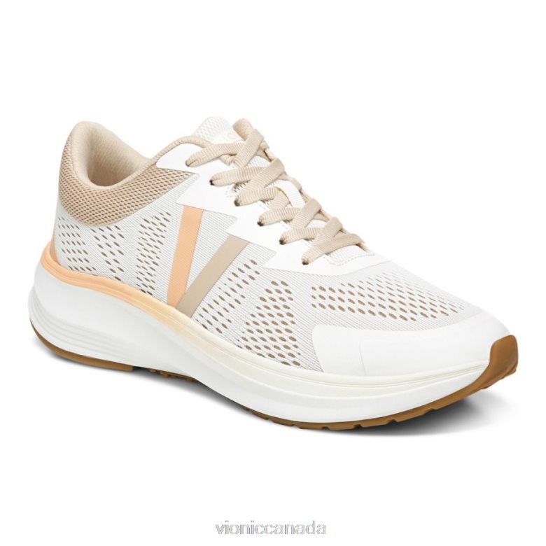 Vionic Limitless All Gender Trainer 464266459 Marshmallow Apricot Vionic shoes calgary