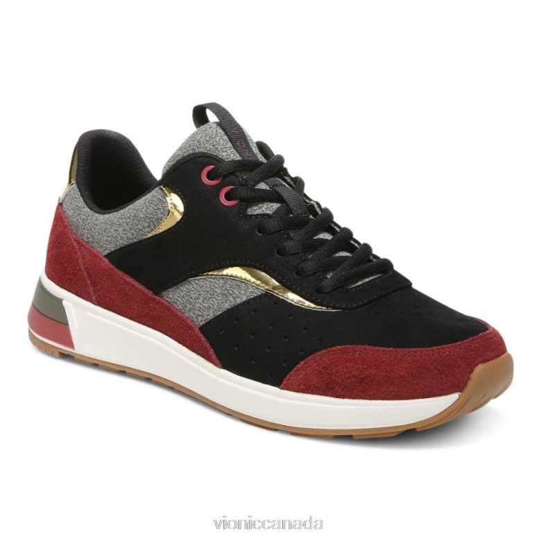 Vionic Nova Trainer 464266517 Black/Shiraz Vionic canada shoes