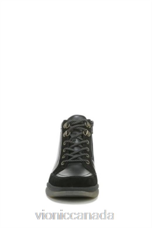 Vionic Whitley Black Leather Chukka High Tops 4642661573Vionic boots canada