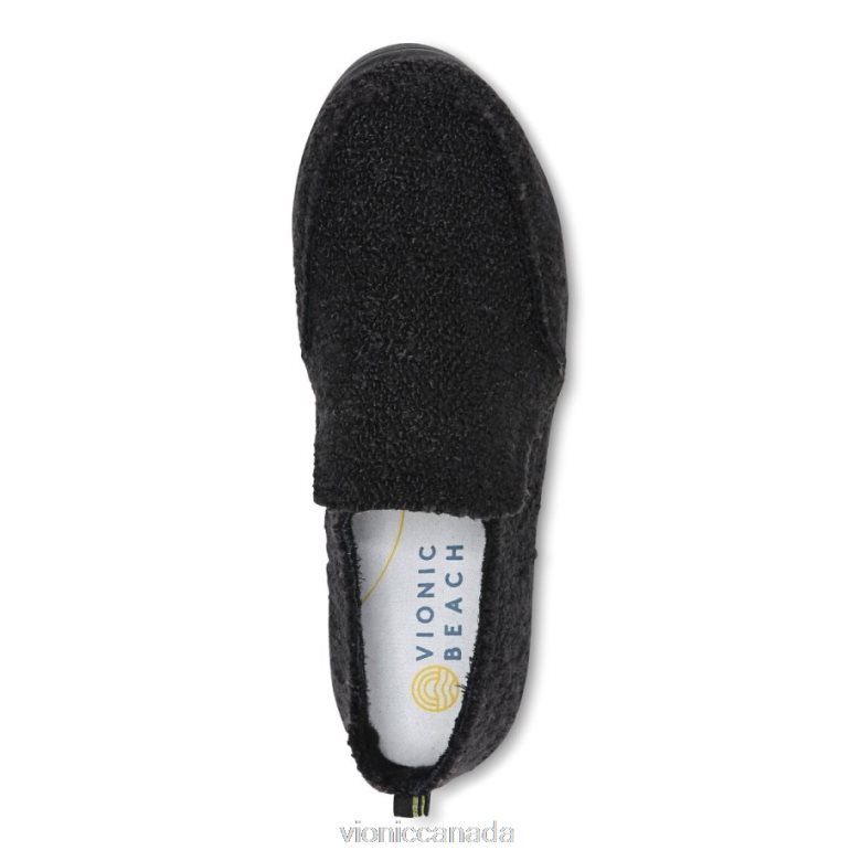 Vionic Beach Malibu Slip on Sneaker: Boucle 4642661072 Black Boucle Vionic sandals canada