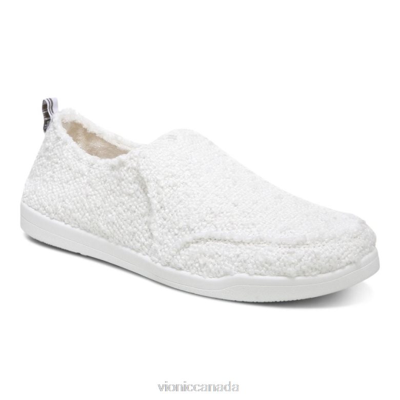 Vionic Beach Malibu Slip on Sneaker: Boucle 4642661073 White Boucle Vionic sneakers