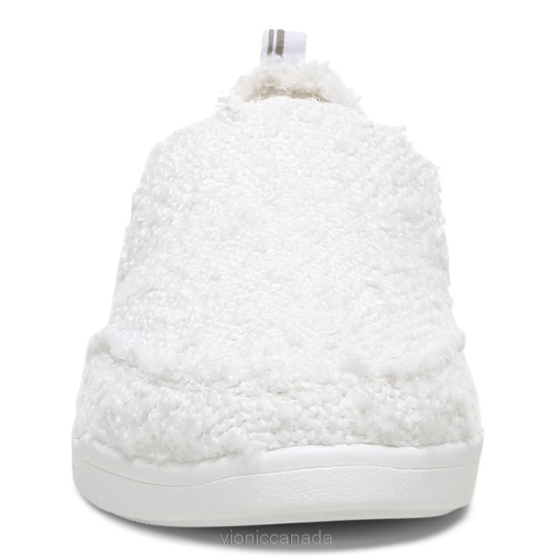 Vionic Beach Malibu Slip on Sneaker: Boucle 4642661073 White Boucle Vionic sneakers