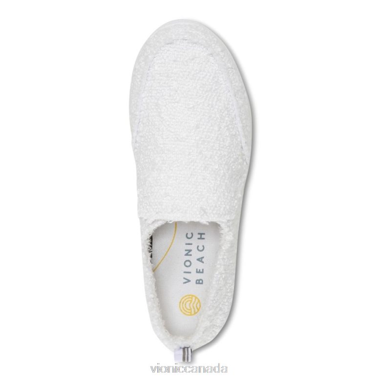 Vionic Beach Malibu Slip on Sneaker: Boucle 4642661073 White Boucle Vionic sneakers