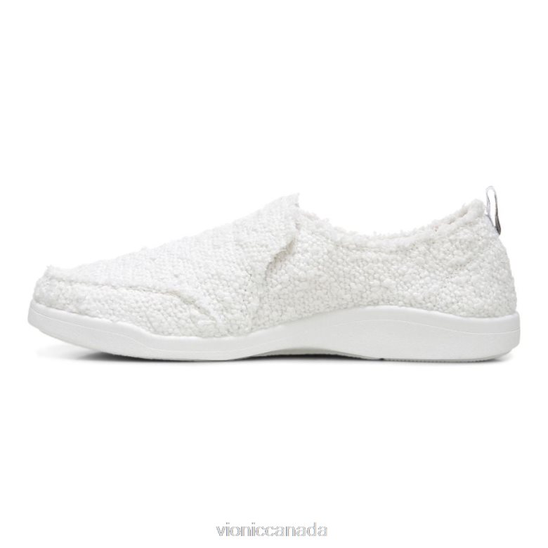 Vionic Beach Malibu Slip on Sneaker: Boucle 4642661073 White Boucle Vionic sneakers