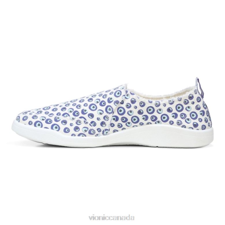 Vionic Beach Malibu Slip on Sneaker: Bubbles 4642661143 Marshmallow Vionic shoes calgary