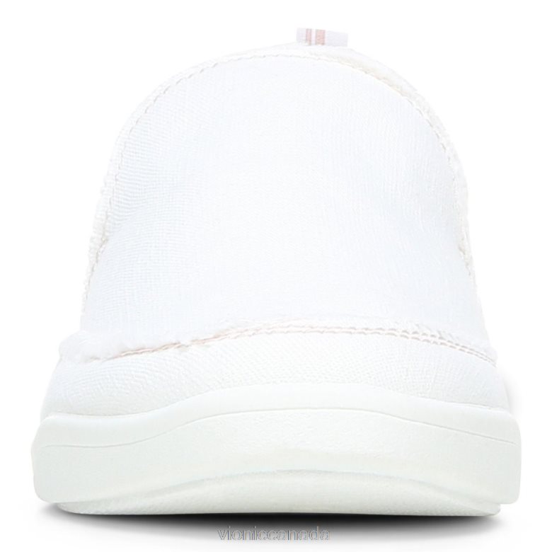 Vionic Beach Malibu Slip on Sneaker: Canvas 4642661075 Cream Canvas Vionic canada sale