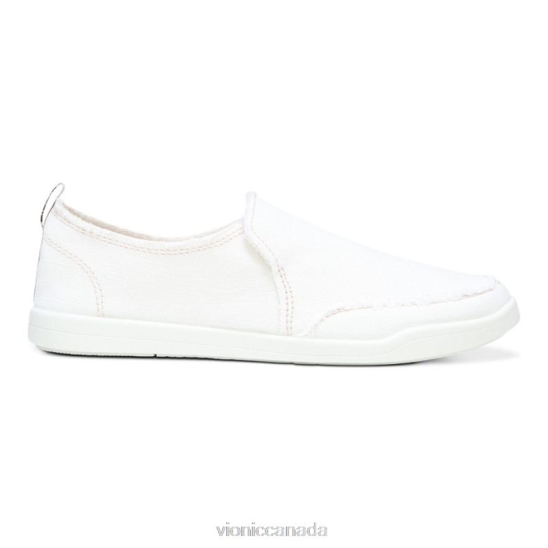 Vionic Beach Malibu Slip on Sneaker: Canvas 4642661075 Cream Canvas Vionic canada sale