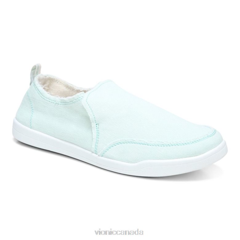 Vionic Beach Malibu Slip on Sneaker: Canvas 4642661076 Seafoam Canvas Vionic canada
