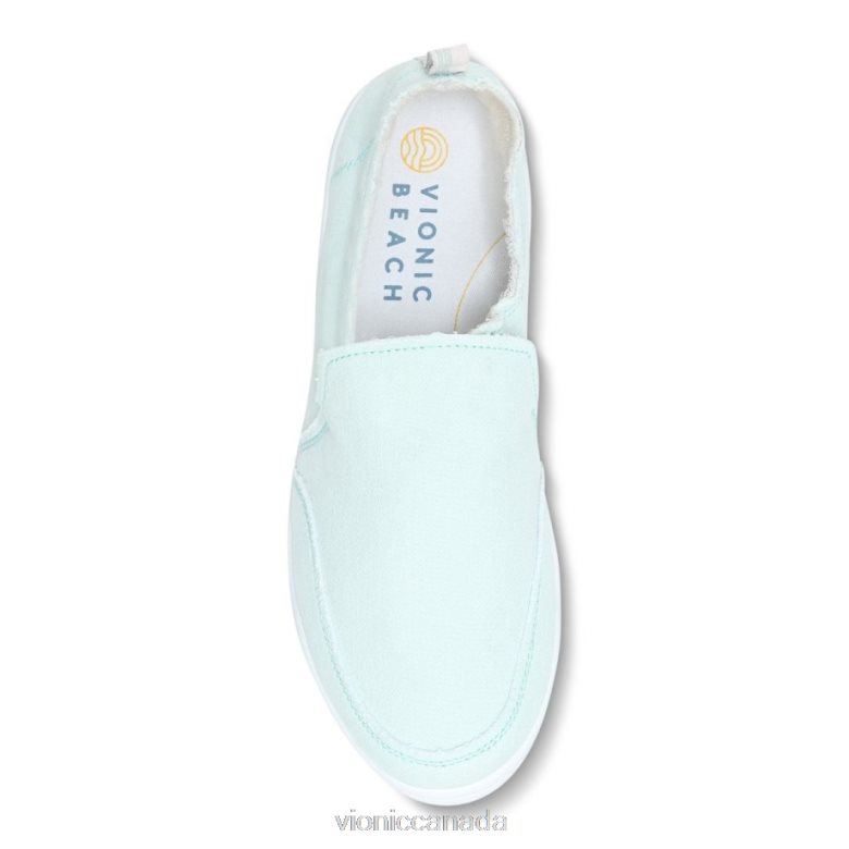 Vionic Beach Malibu Slip on Sneaker: Canvas 4642661076 Seafoam Canvas Vionic canada