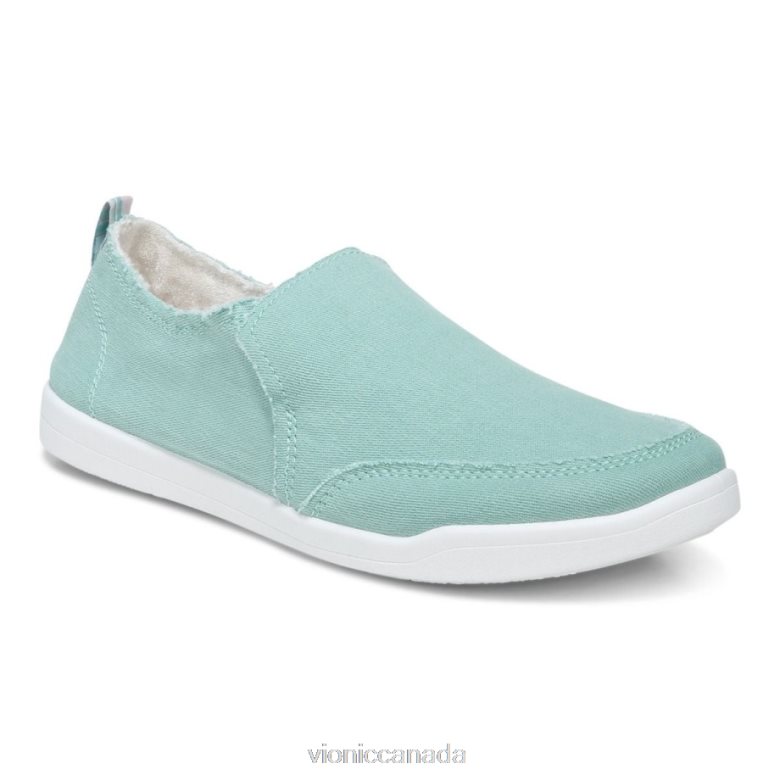 Vionic Beach Malibu Slip on Sneaker: Canvas 4642661081 Wasabi Canvas Vionic sneakers