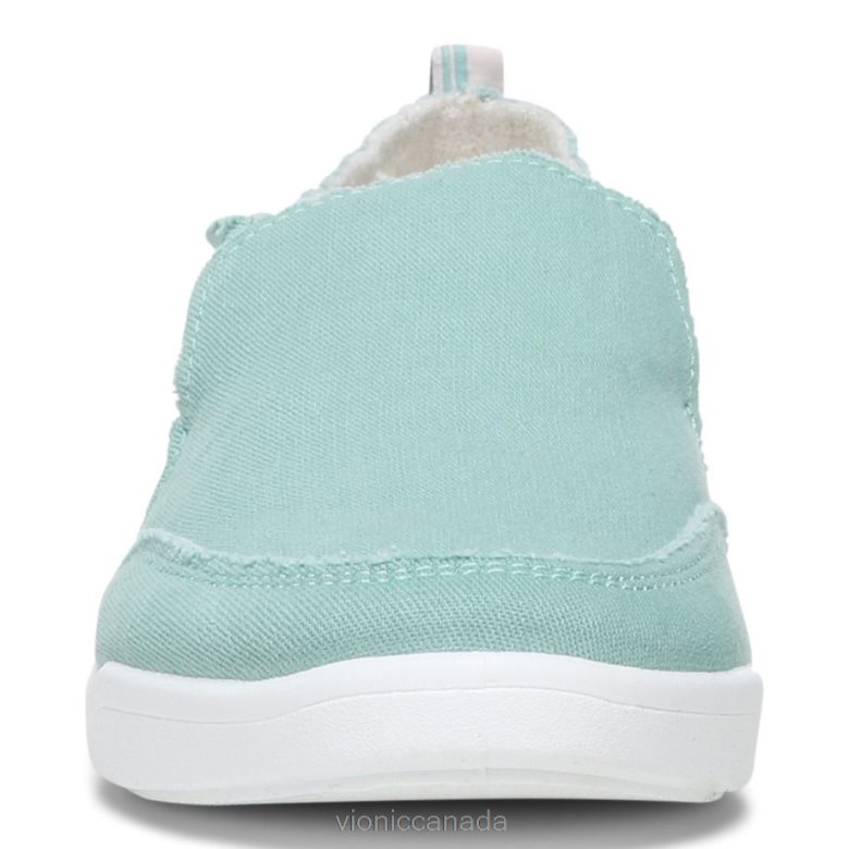 Vionic Beach Malibu Slip on Sneaker: Canvas 4642661081 Wasabi Canvas Vionic sneakers