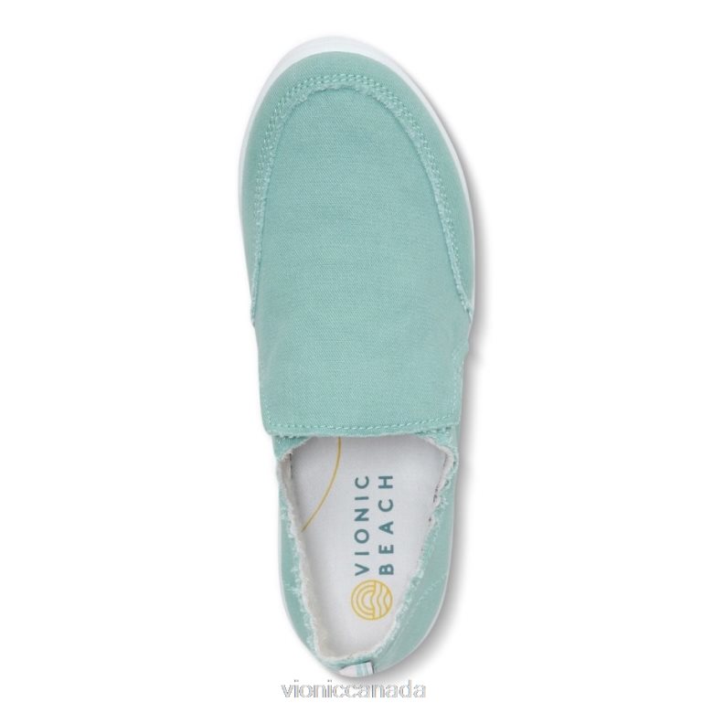 Vionic Beach Malibu Slip on Sneaker: Canvas 4642661081 Wasabi Canvas Vionic sneakers