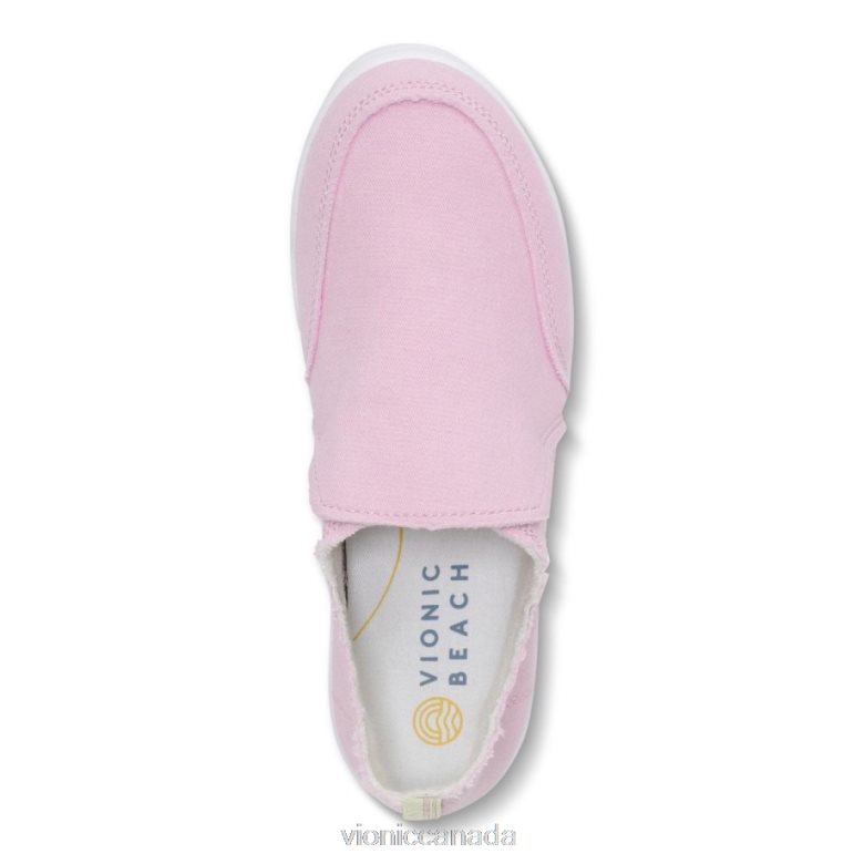Vionic Beach Malibu Slip on Sneaker: Canvas 4642661082 Cherry Blossom Canvas Vionic canada shoes