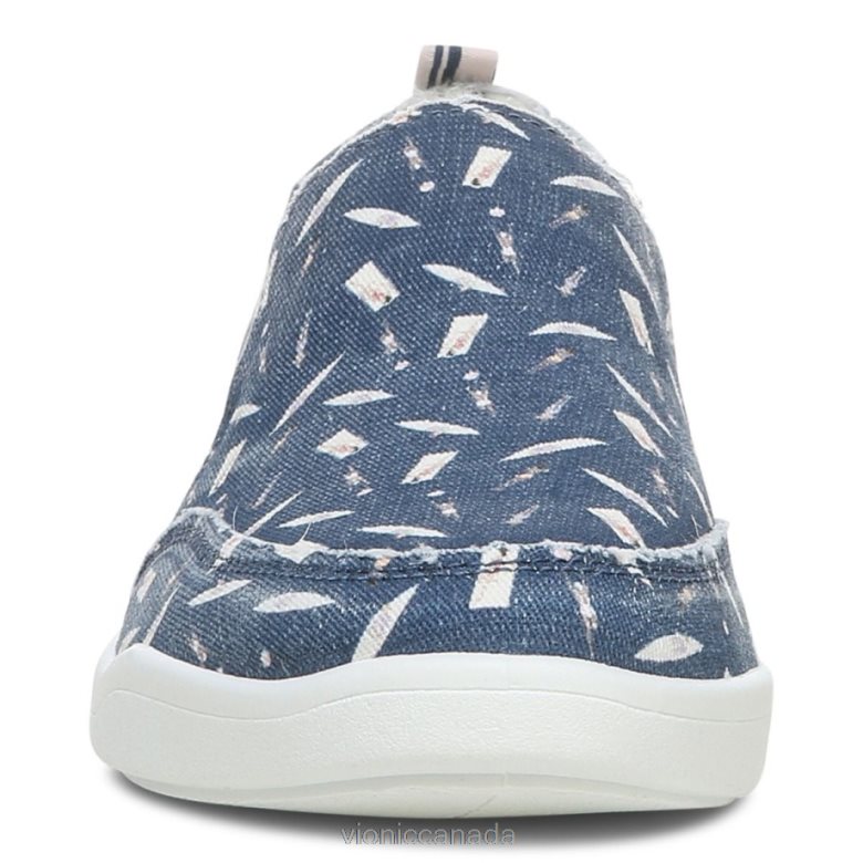 Vionic Beach Malibu Slip on Sneaker: Fun in the Sun 4642661152 Dark Blue Vionic sandals canada