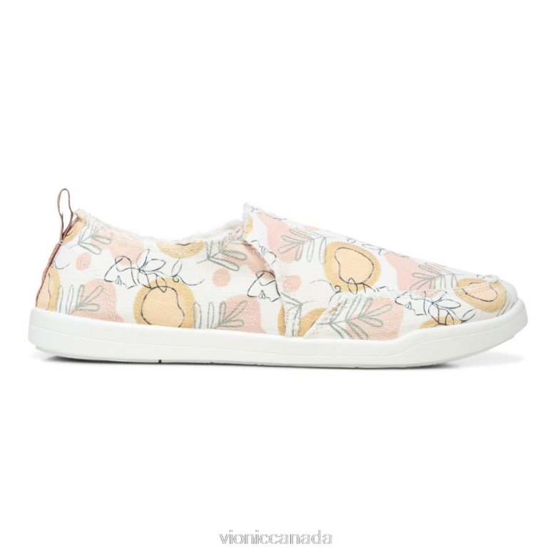 Vionic Beach Malibu Slip on Sneaker: Orange Grove 4642661169 Grove White Vionic sneakers