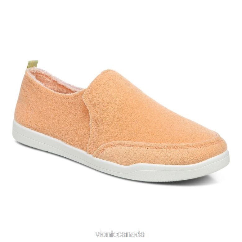 Vionic Beach Malibu Slip on Sneaker: Terry 4642661155 Apricot Terry Vionic canada sale
