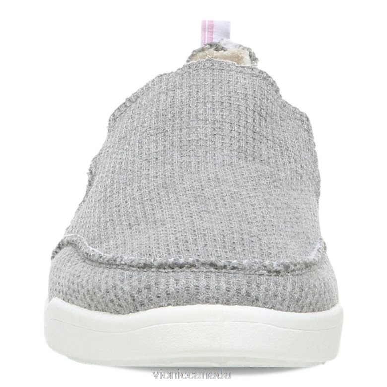 Vionic Beach Malibu Slip on Sneaker: Waffle Knit 4642661145 Charcoal Knit Vionic sneakers