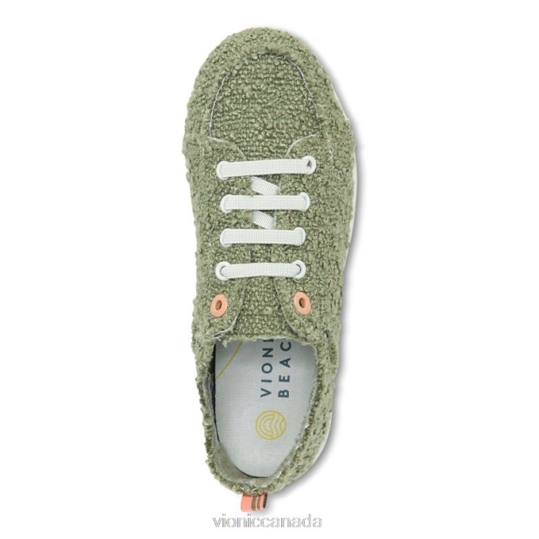 Vionic Beach Pismo Casual Sneaker: Boucle 4642661067 Army Green Boucle Vionic canada sale