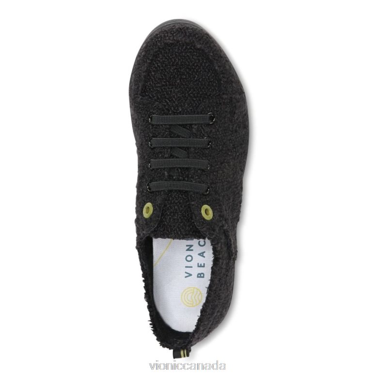 Vionic Beach Pismo Casual Sneaker: Boucle 4642661069 Black Boucle Vionic boots canada