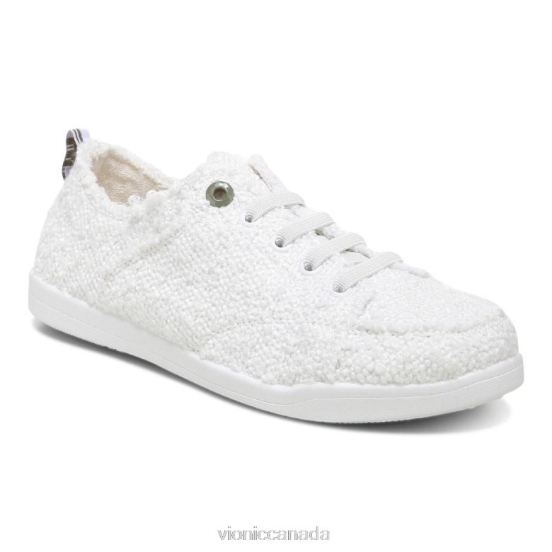 Vionic Beach Pismo Casual Sneaker: Boucle 4642661070 White Boucle Vionic calgary