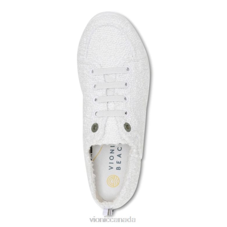 Vionic Beach Pismo Casual Sneaker: Boucle 4642661070 White Boucle Vionic calgary