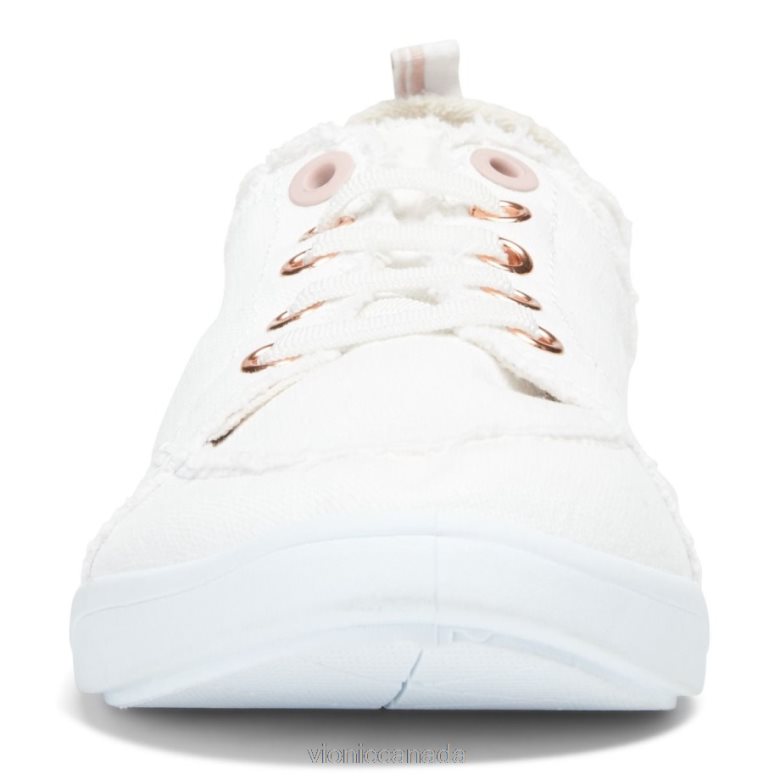 Vionic Beach Pismo Casual Sneaker: Canvas 4642661087 Cream Vionic shoes calgary