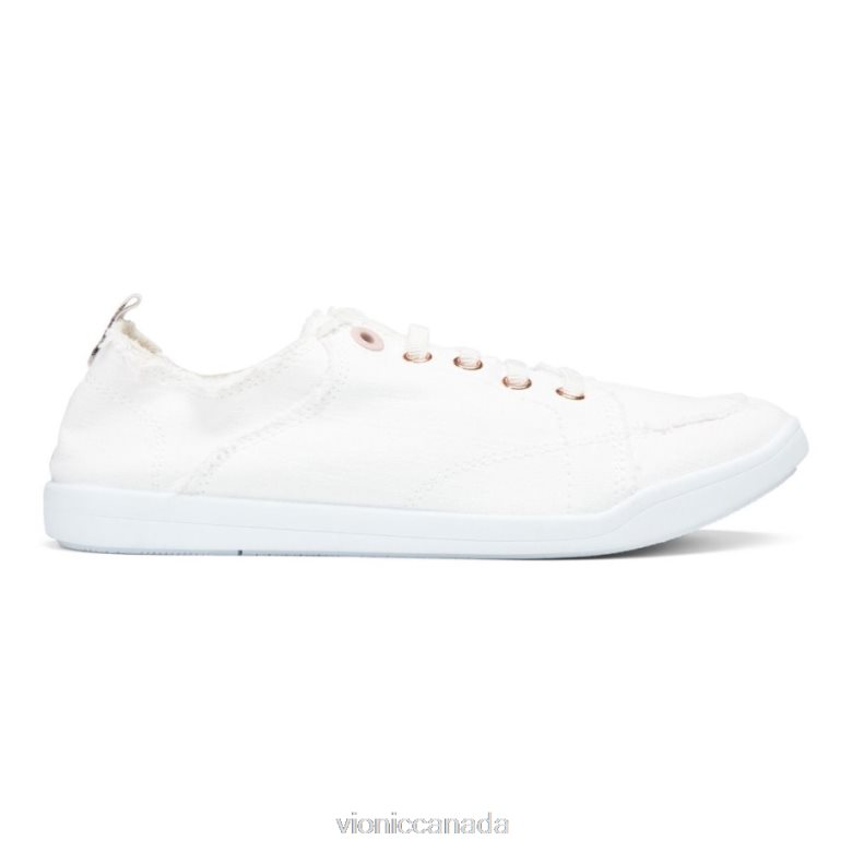 Vionic Beach Pismo Casual Sneaker: Canvas 4642661087 Cream Vionic shoes calgary