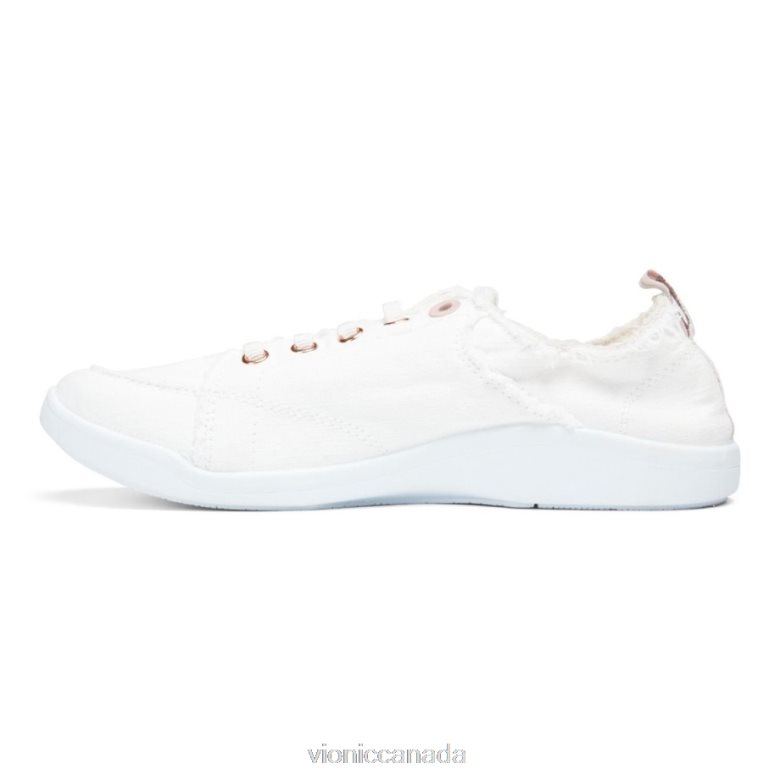 Vionic Beach Pismo Casual Sneaker: Canvas 4642661087 Cream Vionic shoes calgary