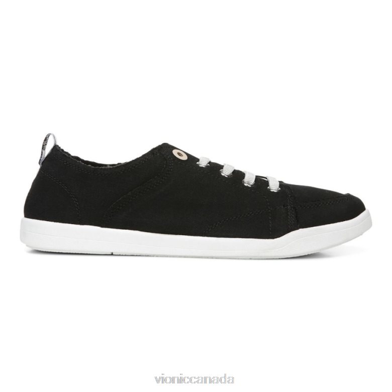 Vionic Beach Pismo Casual Sneaker: Canvas 4642661088 Black Canvas Vionic sandals canada