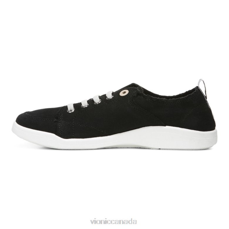 Vionic Beach Pismo Casual Sneaker: Canvas 4642661088 Black Canvas Vionic sandals canada