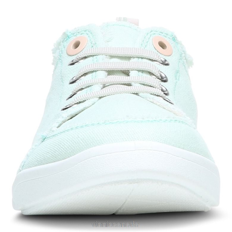 Vionic Beach Pismo Casual Sneaker: Canvas 4642661089 Seafoam Canvas Vionic sneakers