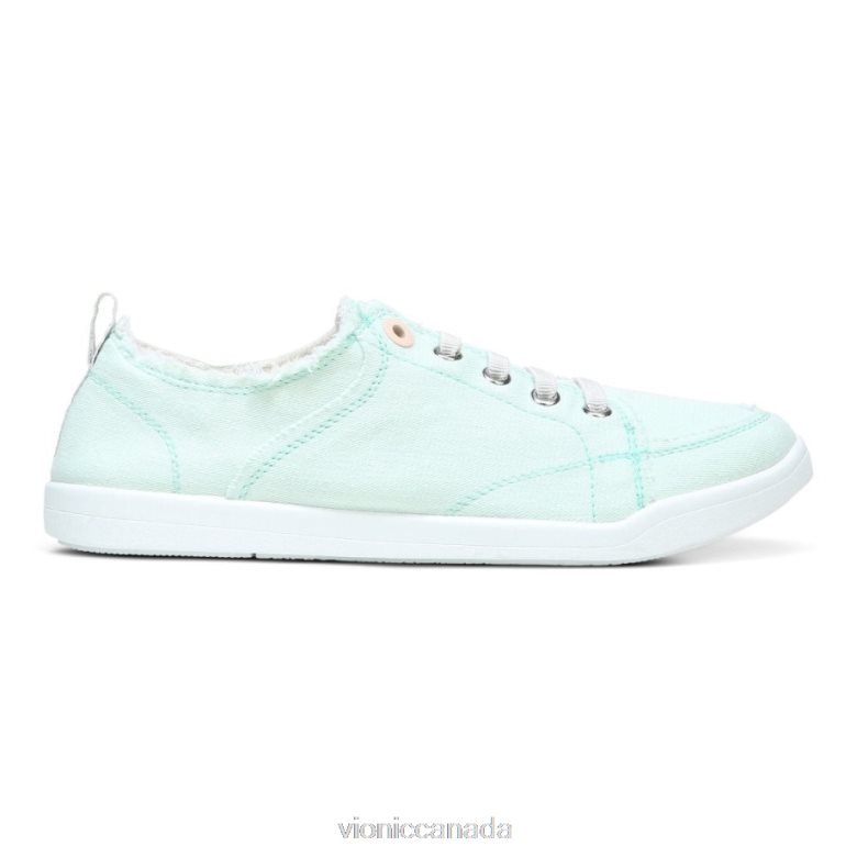 Vionic Beach Pismo Casual Sneaker: Canvas 4642661089 Seafoam Canvas Vionic sneakers