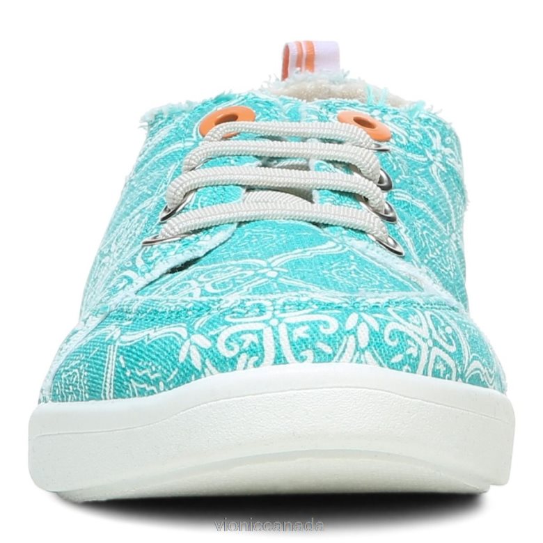 Vionic Beach Pismo Casual Sneaker: Canvas 4642661090 Aquifer Vionic canada shoes