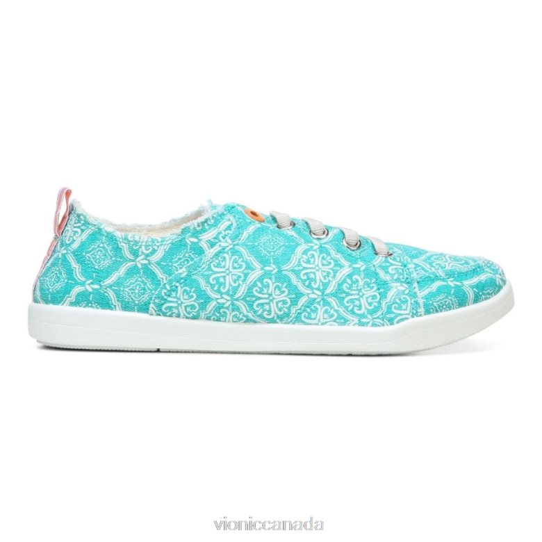 Vionic Beach Pismo Casual Sneaker: Canvas 4642661090 Aquifer Vionic canada shoes