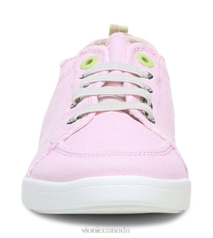 Vionic Beach Pismo Casual Sneaker: Canvas 4642661095 Cherry Blossom Canvas Vionic shoes calgary