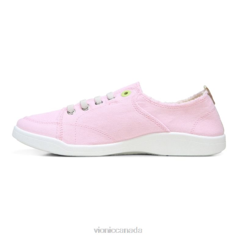 Vionic Beach Pismo Casual Sneaker: Canvas 4642661095 Cherry Blossom Canvas Vionic shoes calgary