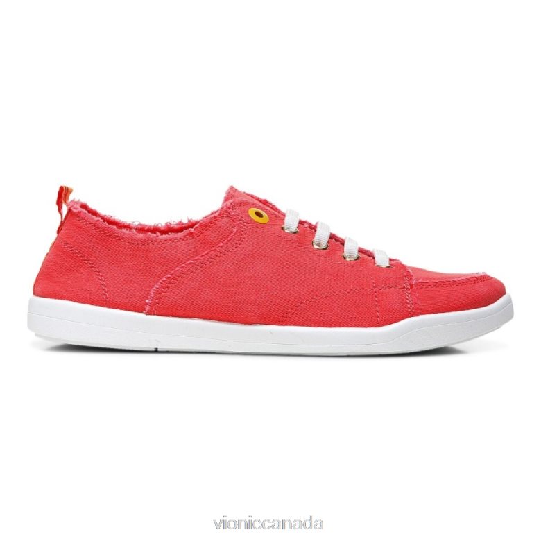 Vionic Beach Pismo Casual Sneaker: Canvas 4642661098 Poppy Canvas Vionic canada shoes