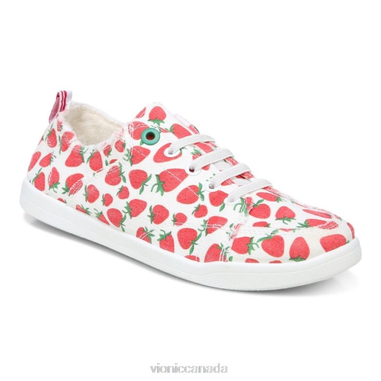 Vionic Beach Pismo Casual Sneaker: Fruit 4642661185 Strawberries Vionic sneakers