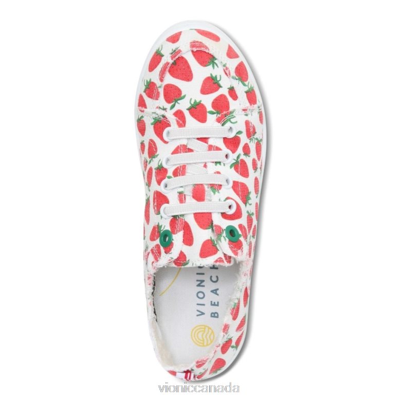Vionic Beach Pismo Casual Sneaker: Fruit 4642661185 Strawberries Vionic sneakers