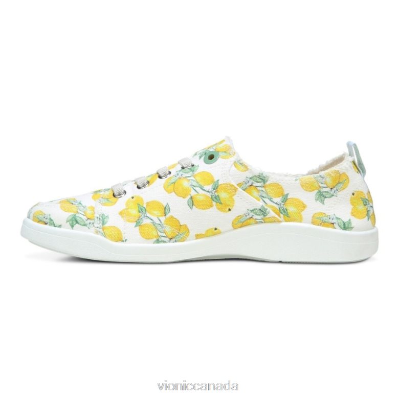Vionic Beach Pismo Casual Sneaker: Fruit 4642661186 Lemons Vionic canada shoes